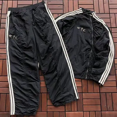 TOP¥288 PANTS¥268 🔥DI🔥AS & THUG CLUB JACKET TROUSERS 88051312 (im 185CM 80KG iwear size S in the p