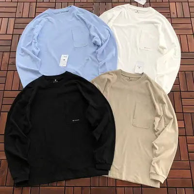 ￥ 109 SNOW PEAK LONG-SLEEVE 88051433 (im 185CM 70KG iwear size M in the photo)