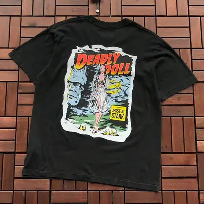 ￥~109 CH🔥OM🔥 HE🔥RTS T-SHIRT 55051459 (im 185CM 80KG iwear size M in the photo)