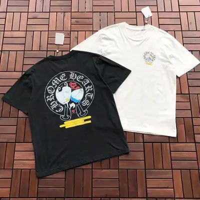 ￥~109 CH🔥OM🔥 HE🔥RTS T-SHIRT 55051440 (im 185CM 80KG iwear size M in the photo)