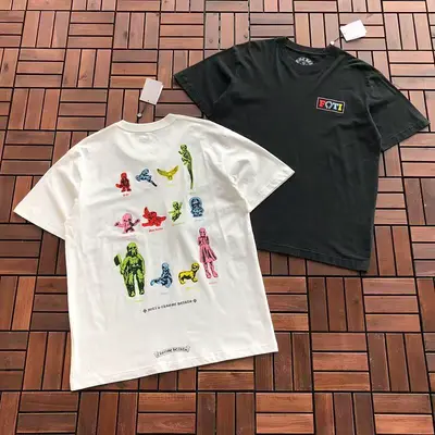 ￥~109 CH🔥OM🔥 HE🔥RTS T-SHIRT 55051450 (im 185CM 80KG iwear size M in the photo)