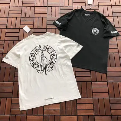 ¥~109 CH🔥OM🔥 HE🔥RTS T-SHIRT 55051454 (im 185CM 80KG iwear size M in the photo)