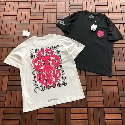 ¥~109 CH🔥OM🔥 HE🔥RTS T-SHIRT 55051452 (im 185CM 80KG iwear size M in the photo)