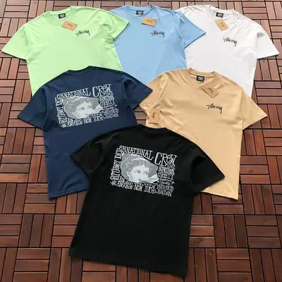 ¥~79 ST🔥S🔥Y T-SHIRT 55051401 (im 185CM 80KG iwear size M in the photo)