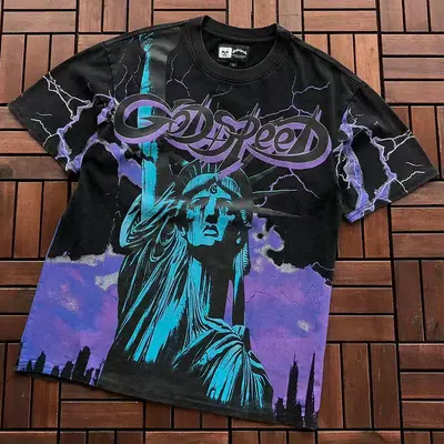 ¥~109 GODSPEED T-SHIRT 55051551 (im 185CM 80KG iwear size S in the photo)