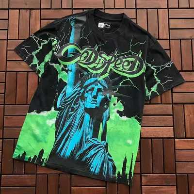 ￥~109 GODSPEED T-SHIRT 55051549 (im 185CM 80KG iwear size S in the photo)