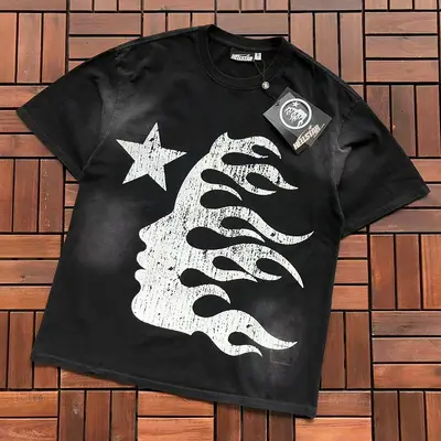 ￥ ~ 115 HELLSTAR T-SHIRT 55051543 (im 185CM 80KG iwear size S in the photo)