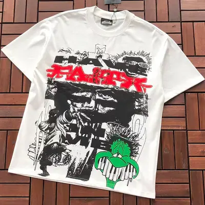 ￥ ~ 95 HELLSTAR T-SHIRT 55051532 (im 185CM 80KG iwear size S in the photo)