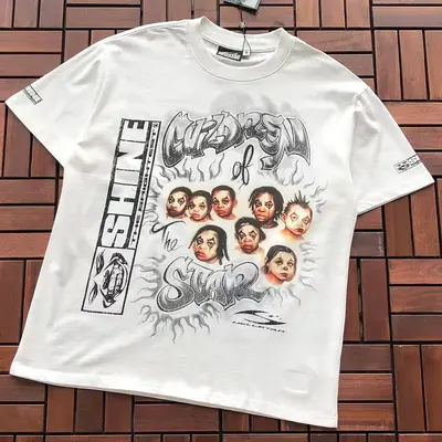 ￥ ~ 99 HELLSTAR T-SHIRT 55051526 (im 185CM 80KG iwear size S in the photo)