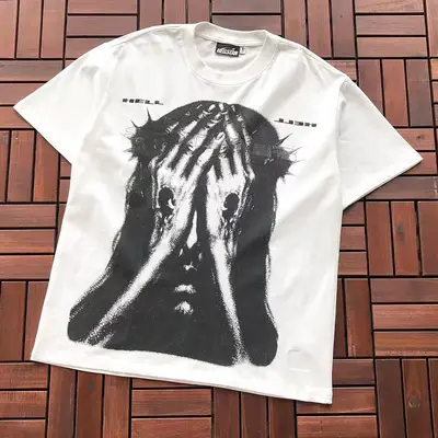 ￥ ~ 99 HELLSTAR T-SHIRT 55051525 (im 185CM 80KG iwear size S in the photo)