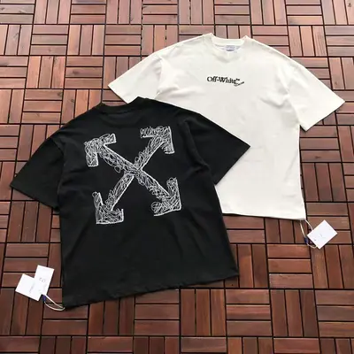 ￥~129 O🔥🔥-W🔥🔥TE T-SHIRT 77051731 (im 185CM 80KG iwear size XS in the photo)