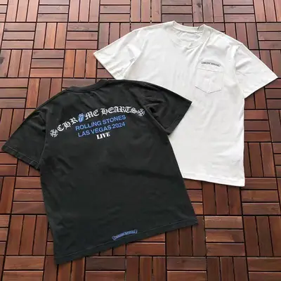 ¥~109 CH🔥OM🔥 HE🔥RTS T-SHIRT 55051752 (im 185CM 70KG iwear size M in the photo)