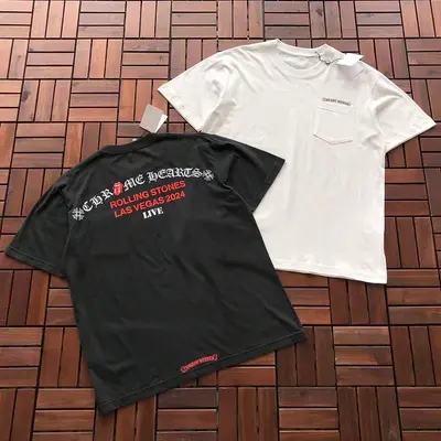 ¥109 CH🔥OM🔥 HE🔥RTS T-SHIRT 55051753 (im 185CM 70KG iwear size M in the photo)