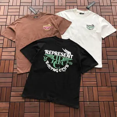 ￥~109 REPRESENT T-SHIRT 77051708 (im 185CM 80KG iwear size M in the photo)