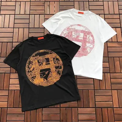 ￥~129 H🔥R🔥E🔥 T-SHIRT 77051826 (im 185CM 80KG iwear size L in the photo)