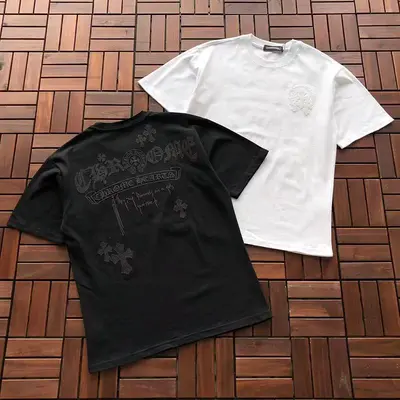 ¥~135 CH🔥OM🔥 HE🔥RTS T-SHIRT 55051867 (im 185CM 70KG iwear size S in the photo)