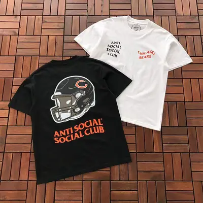 ¥~85 ANTI SOCIAL SOCIAL CLUB T-SHIRT 55051864 (im 185CM 70KG iwear size M in the photo)