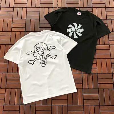 ¥~95 ICECREAM T-SHIRT 55051858 (im 185CM 70KG iwear size M in the photo)