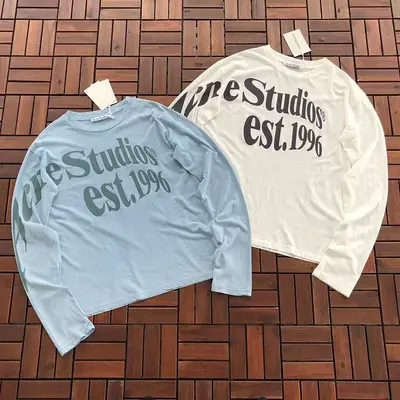 ¥~125 ACNE STUDIOS LONG-SLEEVE 77051820 (im 185CM 70KG iwear size M in the photo)