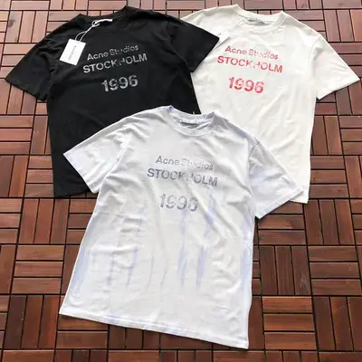 ¥~109 ACNE STUDIOS T-SHIRT 55051832 (im 185CM 70KG iwear size S in the photo)
