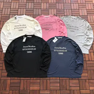 ￥~85 ACNE STUDIOS LONG-SLEEVE 33120978 (im 176CM 58KG iwear size L in the photo)