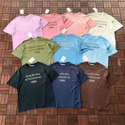 ￥~89 ACNE STUDIOS T-SHIRT 77040726 (im 185CM 80KG iwear size S in the photo)