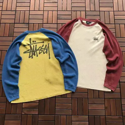 ￥~129 ST🔥S🔥Y LONG-SLEEVE 66013101 (im 185CM 70KG iwear size XL in the photo)