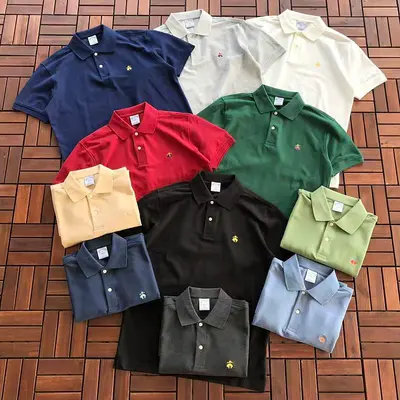 ￥~139 BROOKS BROTHERS T-SHIRT 22112101 (im 176CM 58KG iwear size S in the photo)