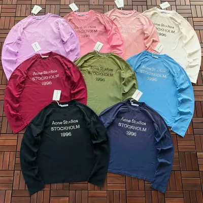 ￥~95 ACNE STUDIOS LONG-SLEEVE 22111622 (im 185CM 80KG iwear size S in the photo)