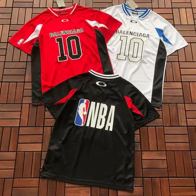 ￥ 219 B🔥L🔥🔥🔥IA🔥A & NBA T-SHIRT 88051901 (im 185CM 80KG iwear size M in the photo)