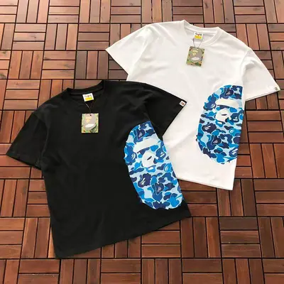 ¥~89 BAPE T-SHIRT 55052007 (im 185CM 70KG iwear size M in the photo)