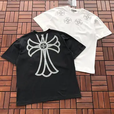 ¥~125 CH🔥OM🔥 HE🔥RTS T-SHIRT 77052020 (im 185CM 80KG iwear size L in the photo)