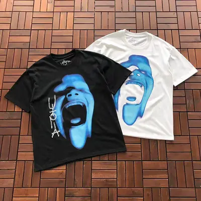 ¥~79 TRAVIS SCOTT T-SHIRT 77052213 (im 185CM 70KG iwear size M in the photo)