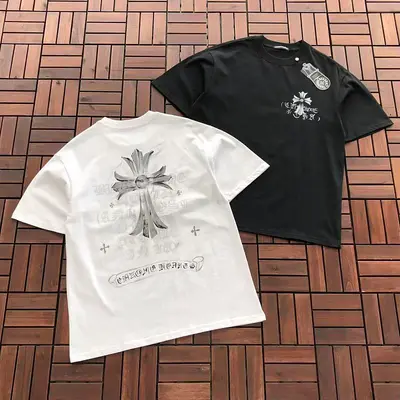 ¥~139 CH🔥OM🔥 HE🔥RTS T-SHIRT 66052218 (im 185CM 80KG iwear size M in the photo)