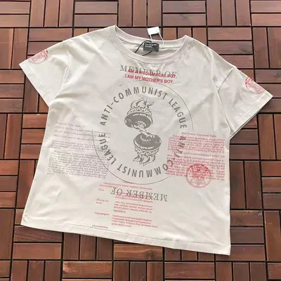 ¥~95 E.R.D T-SHIRT 77052238 (im 185CM 70KG iwear size M in the photo)