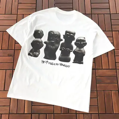 ¥~79 TRAVIS SCOTT T-SHIRT 77052221 (im 185CM 70KG iwear size M in the photo)