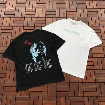 ¥~79 TRAVIS SCOTT T-SHIRT 77052205 (im 185CM 70KG iwear size M in the photo)