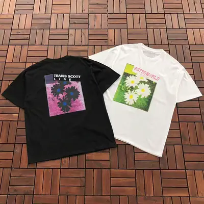 ¥~79 TRAVIS SCOTT T-SHIRT 77052203 (im 185CM 70KG iwear size M in the photo)