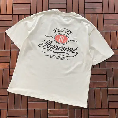 ¥~95 REPRESENT T-SHIRT 77052429 (im 185CM 70KG iwear size M in the photo)