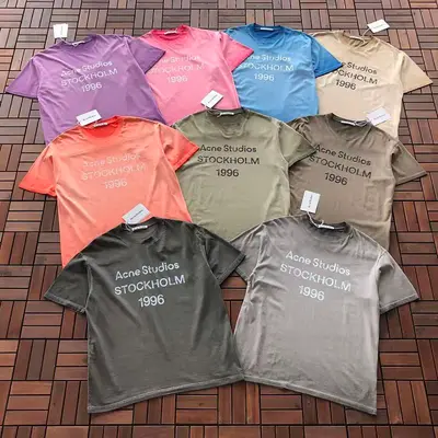 ¥~129 ACNE STUDIOS T-SHIRT 66052401 (im 185CM 80KG iwear size S in the photo)