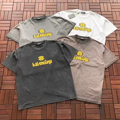 ￥~125 B🔥L🔥🔥🔥IA🔥A T-SHIRT 77052407 (im 185CM 70KG iwear size 2XL in the photo)