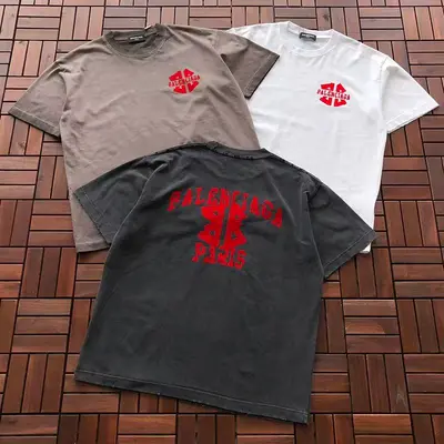 ￥~125 B🔥L🔥🔥🔥IA🔥A T-SHIRT 77052408 (im 185CM 70KG iwear size 2XL in the photo)