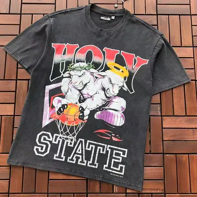 ¥~109 HELLSTAR T-SHIRT 55052535 (im 185CM 80KG iwear size S in the photo)