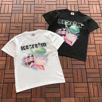 ¥ ~ 95 ICECREAM T-SHIRT 55052522 (im 185CM 80KG iwear size M in the photo)
