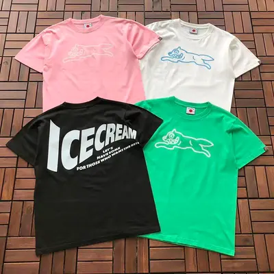 ¥~95 ICECREAM T-SHIRT 55052505 (im 185CM 80KG iwear size M in the photo)