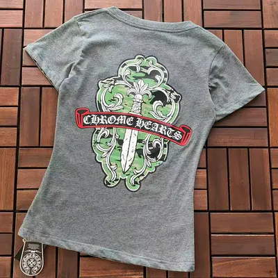 ¥~109 CH🔥OM🔥 HE🔥RTS T-SHIRT WOMAN 77052506