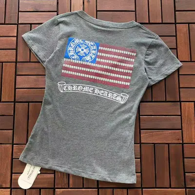 ¥~109 CH🔥OM🔥 HE🔥RTS T-SHIRT WOMAN 77052507