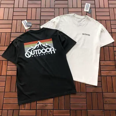 ¥~79 OUTDOOR PRODUCTS T-SHIRT 55052626 (im 185CM 80KG iwear size M in the photo)