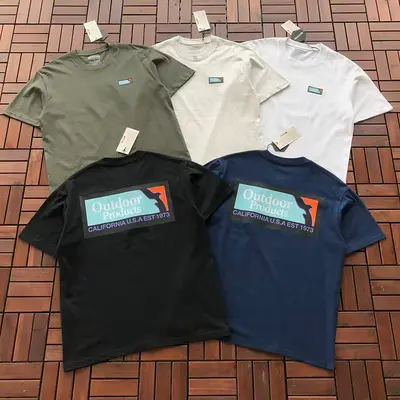 ¥~79 OUTDOOR PRODUCTS T-SHIRT 55052620 (im 185CM 80KG iwear size M in the photo)