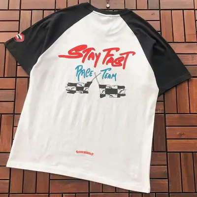 ￥~85 CH🔥OM🔥 HE🔥RTS T-SHIRT 77052762 (im 185CM 80KG iwear size M in the photo)